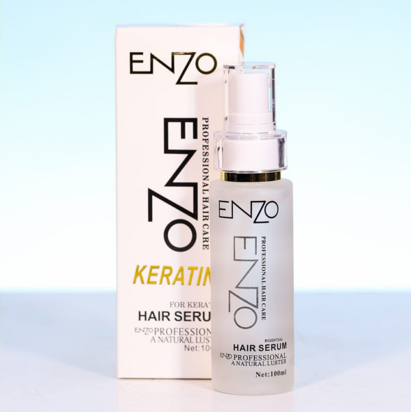 Smooth And Shiny Keratin Hair Serum By ENZO 100% Original